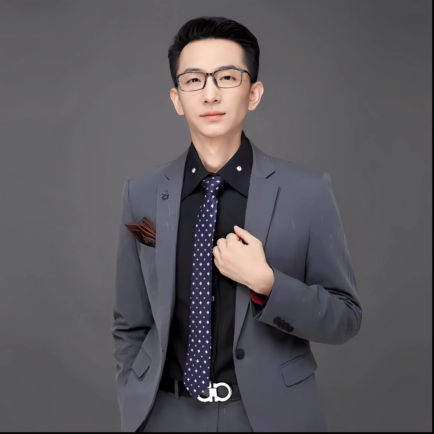 arafed man in a suit and tie posing for a picture, yanjun cheng, Wang Qichao, jinyiwei, wenjun lin, professional profile picture, wearing a suit and glasses, Li Zixin, Lin Qifeng, xintong chen, phong yintion j - jiang geping, Professional profile photo, Bo Feng, professional picture