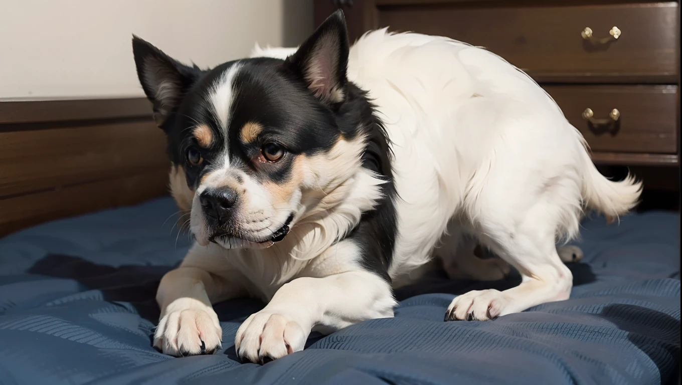 A dog that looks like Zhu Menghan