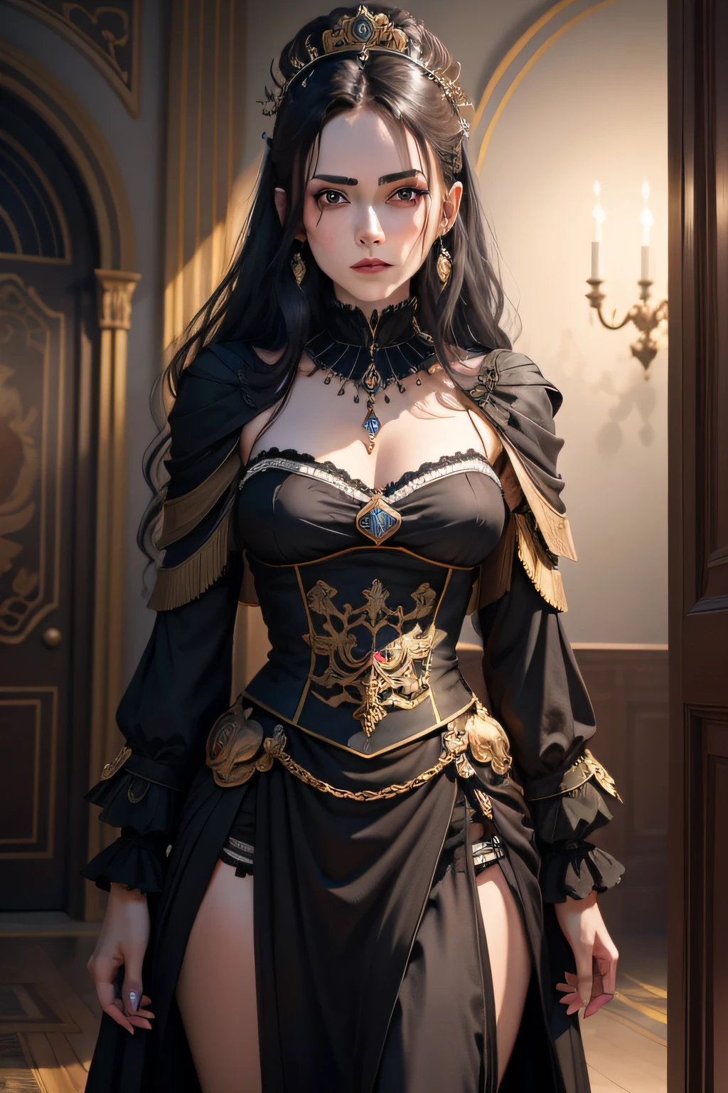 best qualtiy,8K,Masterpiece antique,empress,Dead man,