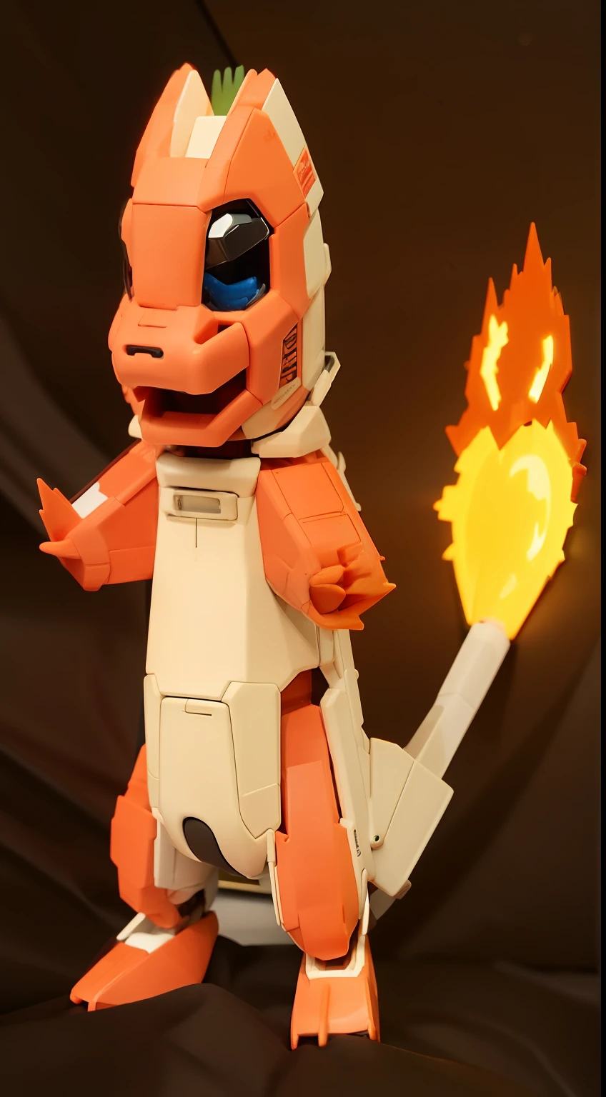 Charmander, pokemon, mecha