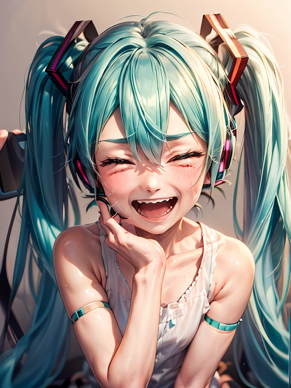 manku,laughing,girl