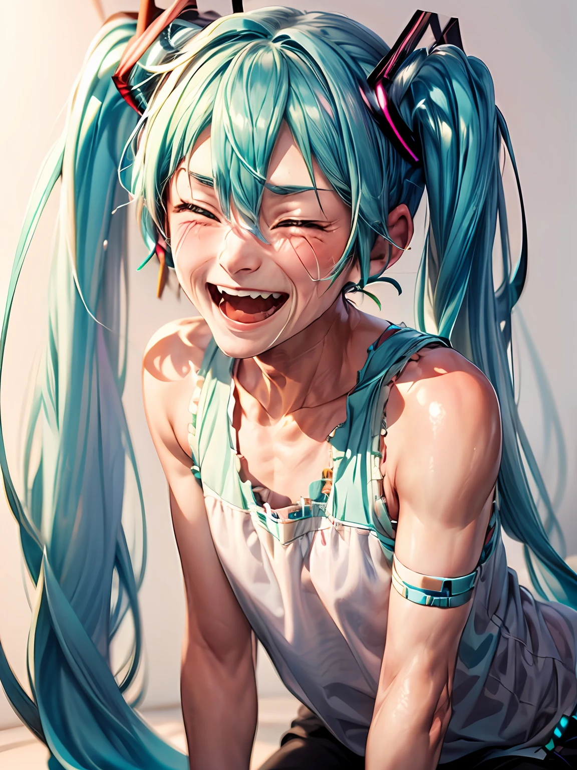 manku,laughing,girl