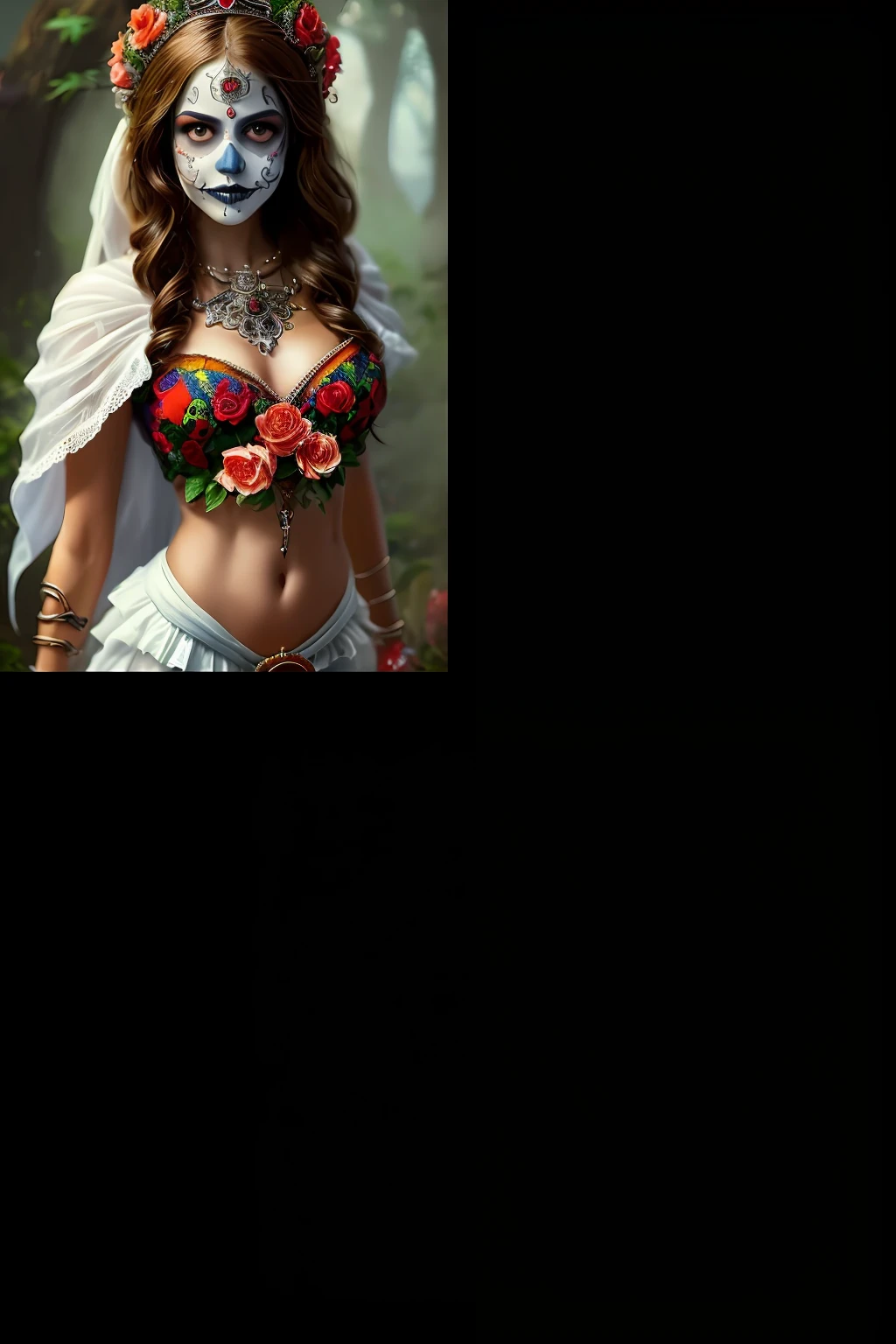 Mulher bonita, nua