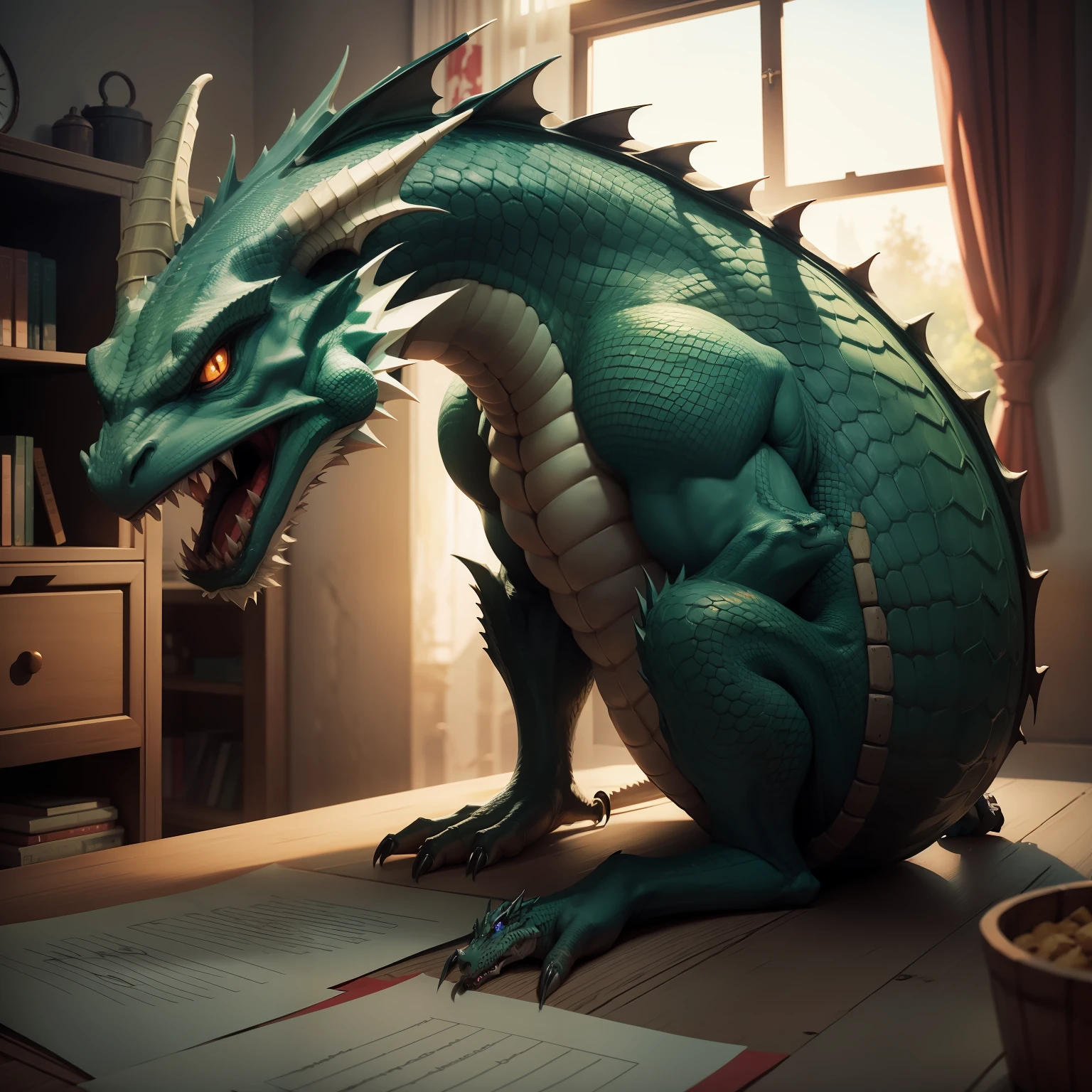 dragon written tourette