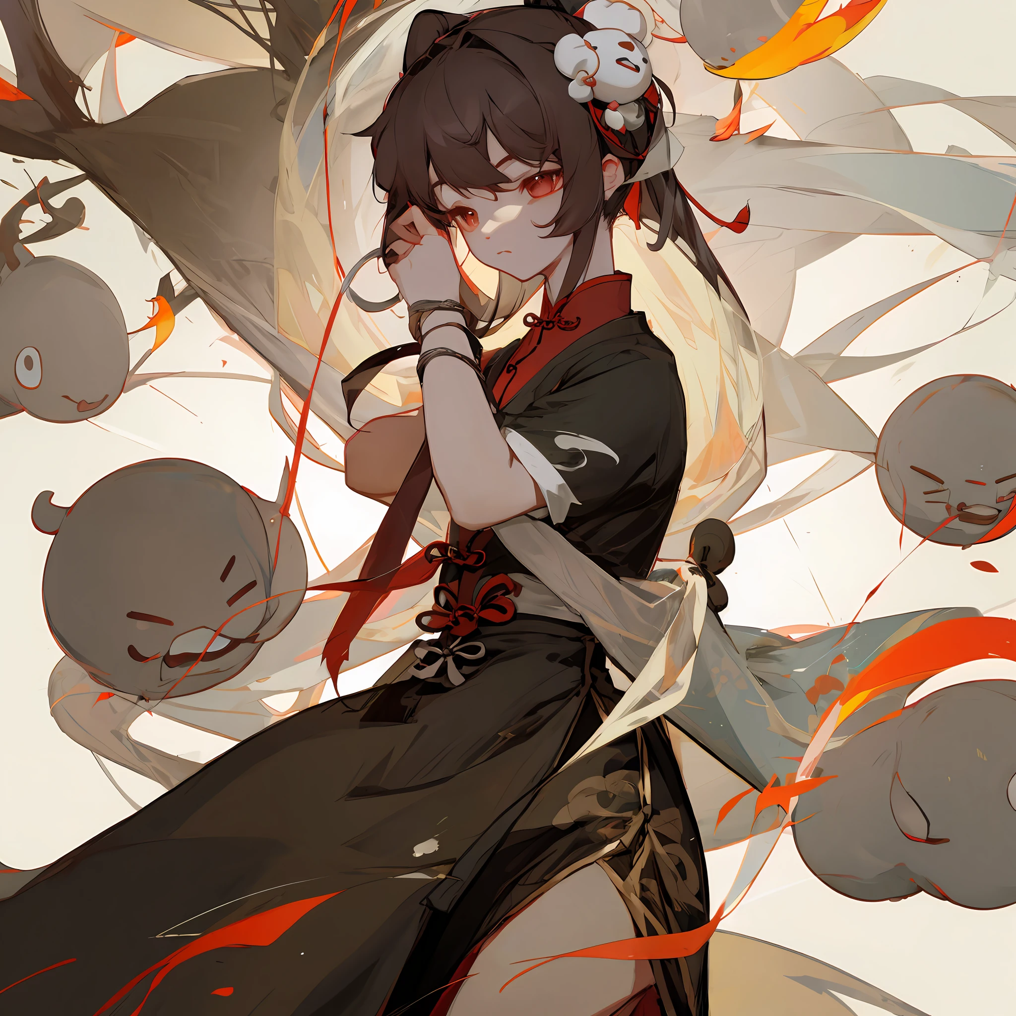 Xiao Wu was tied