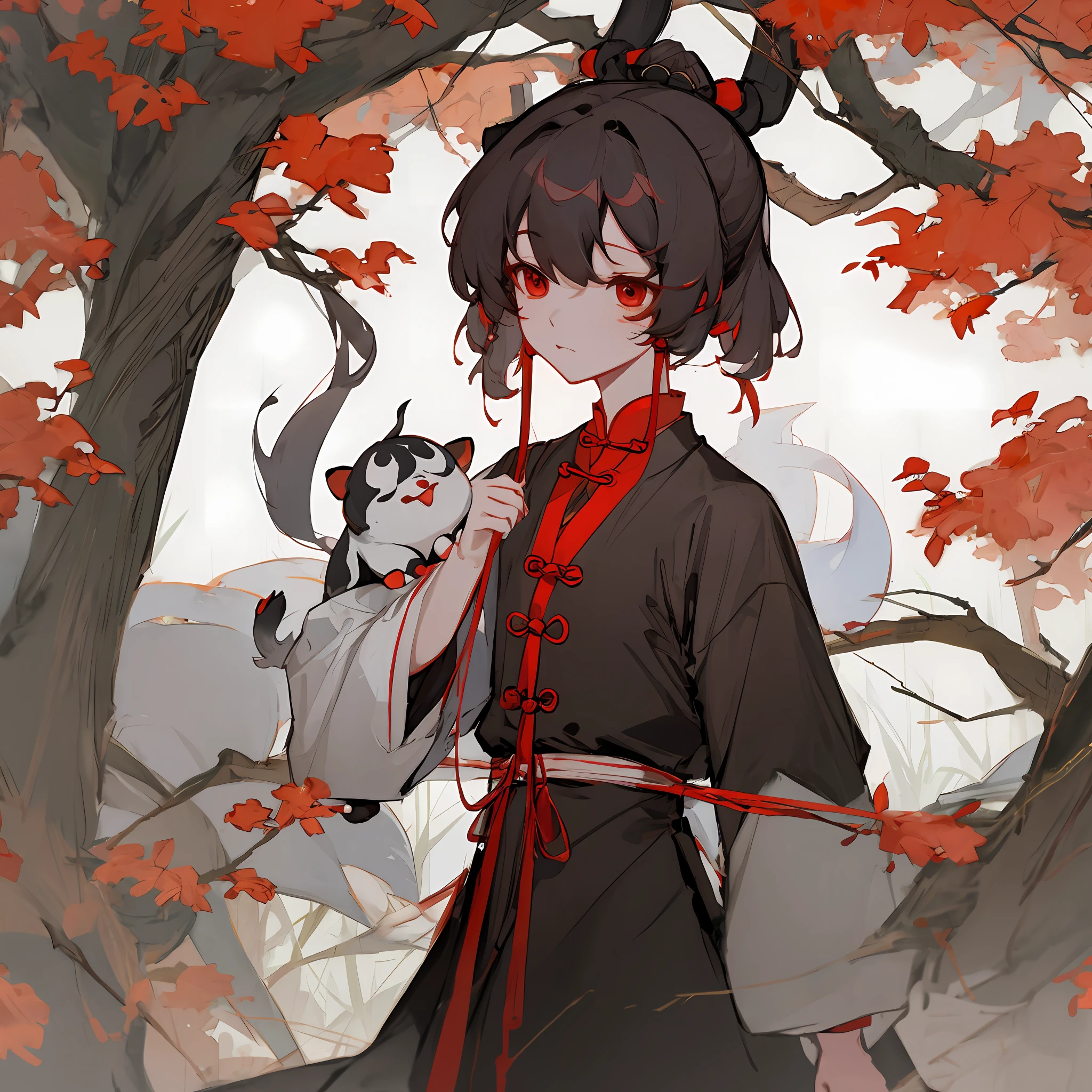 Xiao Wu was tied