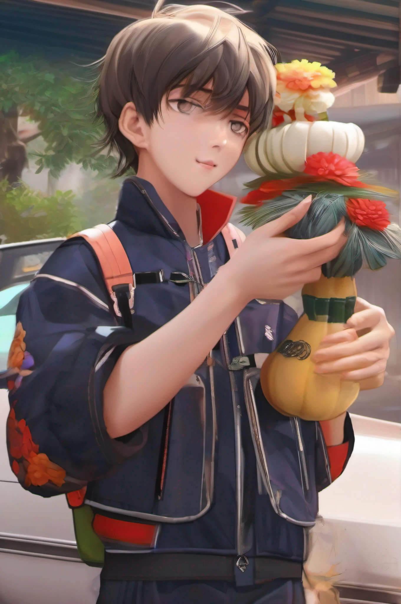 A seventeen-year-old boy named Lu Shu looked painfully at the car selling sugar gourds，Then swallowed a mouthful of saliva and said to the little girl："Lu Xiaoyu！We already said it when we bought you a down jacket，Want to buy this down jacket，In the future, you have to save money，Otherwise, my tuition for my senior year next semester will not be enough！”