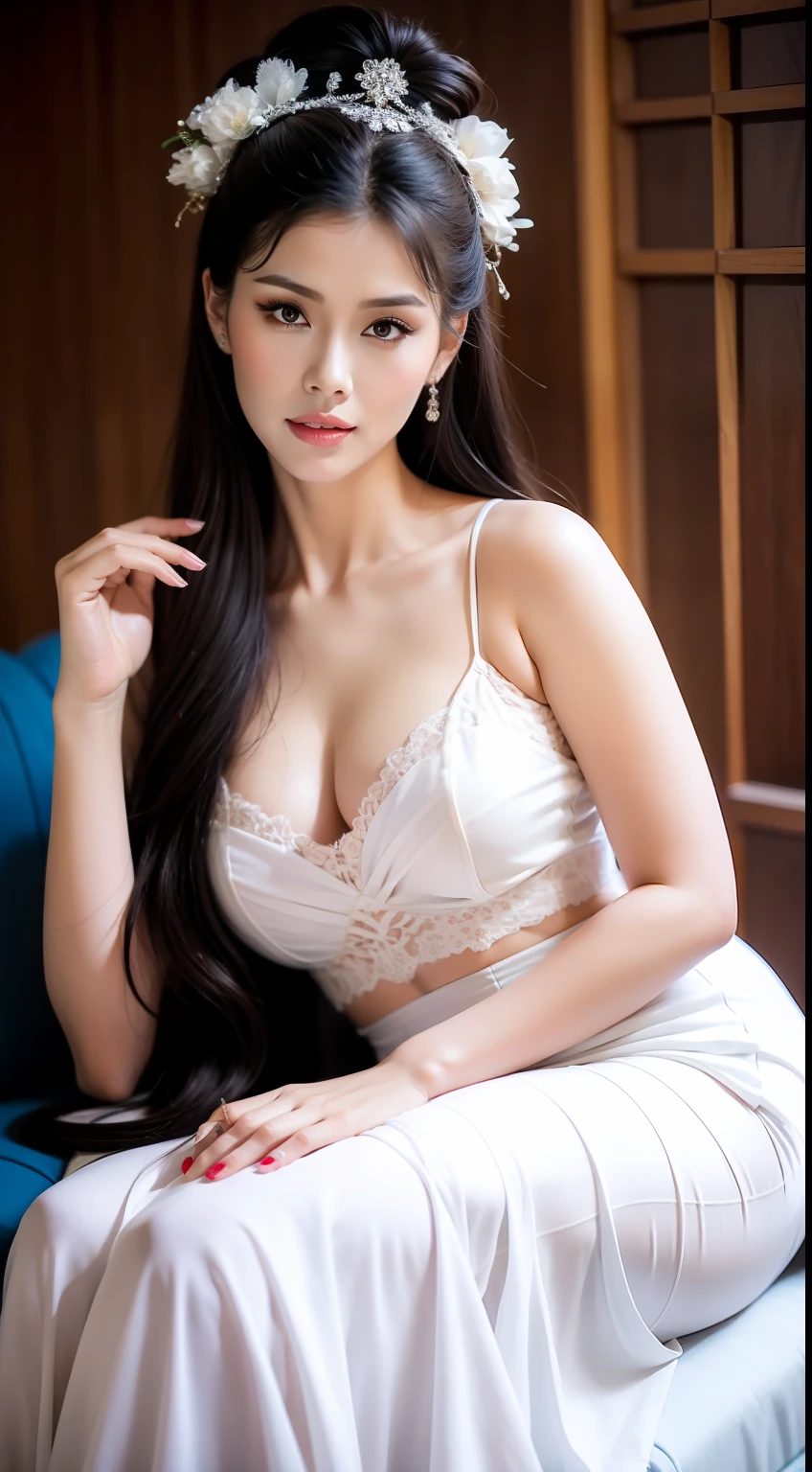 Fashion model 20 years old [[[[closeup cleavage]]]], [[[[boobgasm]]]], [[[[coll]]]], [[[[bshoulders]]]], perfect  eyes, Perfect iris，Perfect lips，perfect teeth，Perfect skin，Long face，slender nose，tall nose bridge，Soft front light，hdr，Movie girl，Simple hairstyle，light make-up，Casual，（pastel colour：1.2）