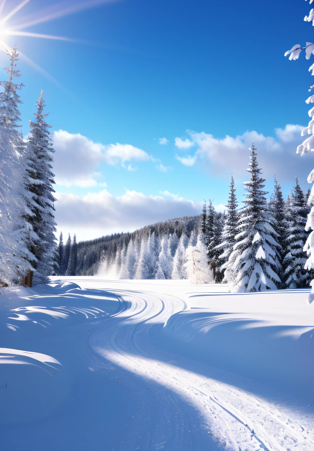 background for weather app , 4 season, full hd