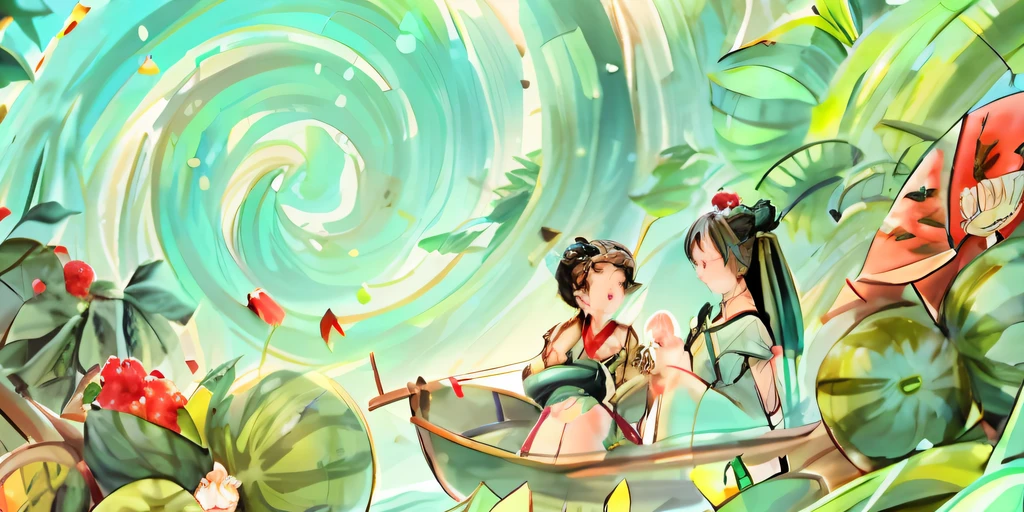 2 0 2 0 s promotional art,Summer parties,((tmasterpiece)),youthfulness,(32K),(Summer activities),Cut the watermelon in the lower right corner,The water flowing from the watermelon is the main body of the picture,Watermelon water surfing,rowing,eats,(((Super high detail)))Summer parties,(((Flat illustration))),(tmasterpiece),youthfulness,(32K),Summer activities,Cut the watermelon in the lower right corner,(Watermelon water is the main body of the picture),(Watermelon red hearts),Someone surfing on watermelon water,rowing,eats,(((Super high detail))),(Watermelon red hearts),(((Human Anatomy 2.0))),((Facial structure 1.8)),Beautiful detail glow,best qualtiy