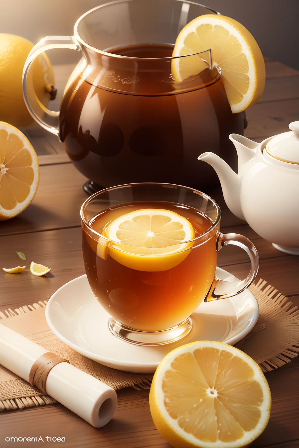 A coupon，The name is lemon tea，15 opportunities to use