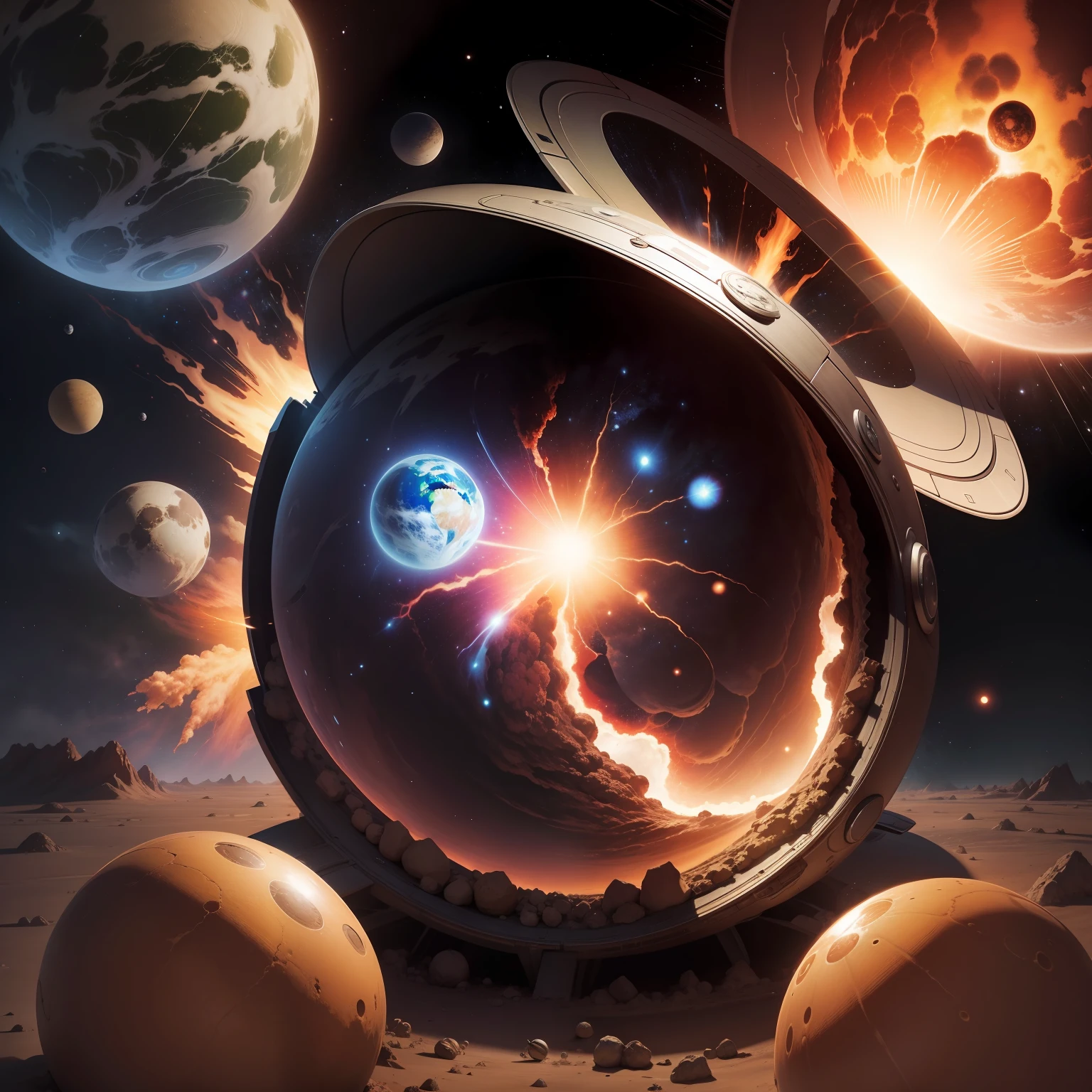 A cover，A planet explodes，There are six large characters in the middle of the cover：Comfort just wants to be comfortable