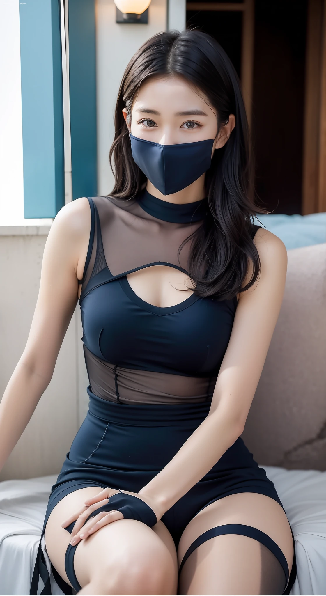 （1人）， 独奏， beatiful detailed eyes， {{{tmasterpiece}， {{best qualtiy}， {{super detailing}}， {illustratio}， Movie Angle， {beatiful detailed eyes}， {detailedlight}， cinmatic lighting， cute female ，20yr old， short detailed hair，medium boob，standing on surfboards， Surf moments.Beautiful woman floating in blue sea，Step over the surfboard，Run freely on the waves。The sun makes her hair and body sparkle，Smile and ride the wind。The ultimate moment of freedom and excitement。The costume is a combination of a long-sleeved rash shield and shorts。The rash shield is not very suitable for the body，Bright tones，There is a small logo on the chest。The shorts are made of comfortable materials，Emphasis on ease of movement。It brings out sporty charm。