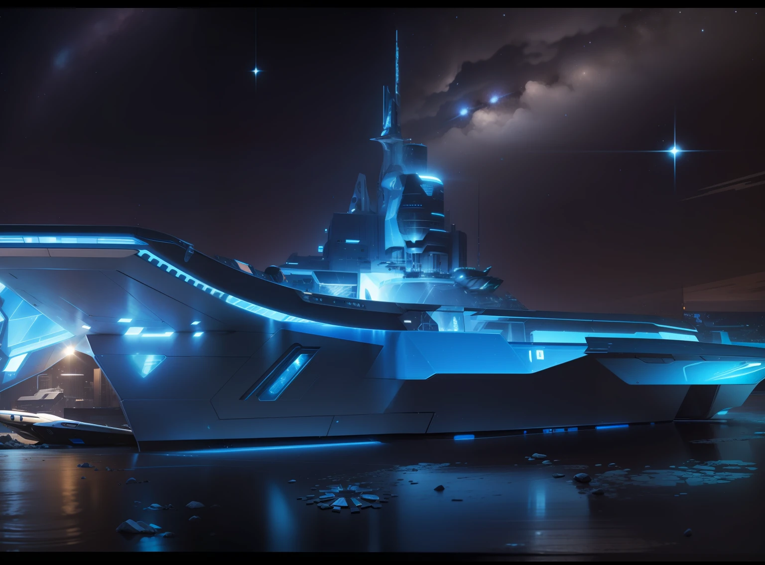 Starship，starrysky，Glass technology