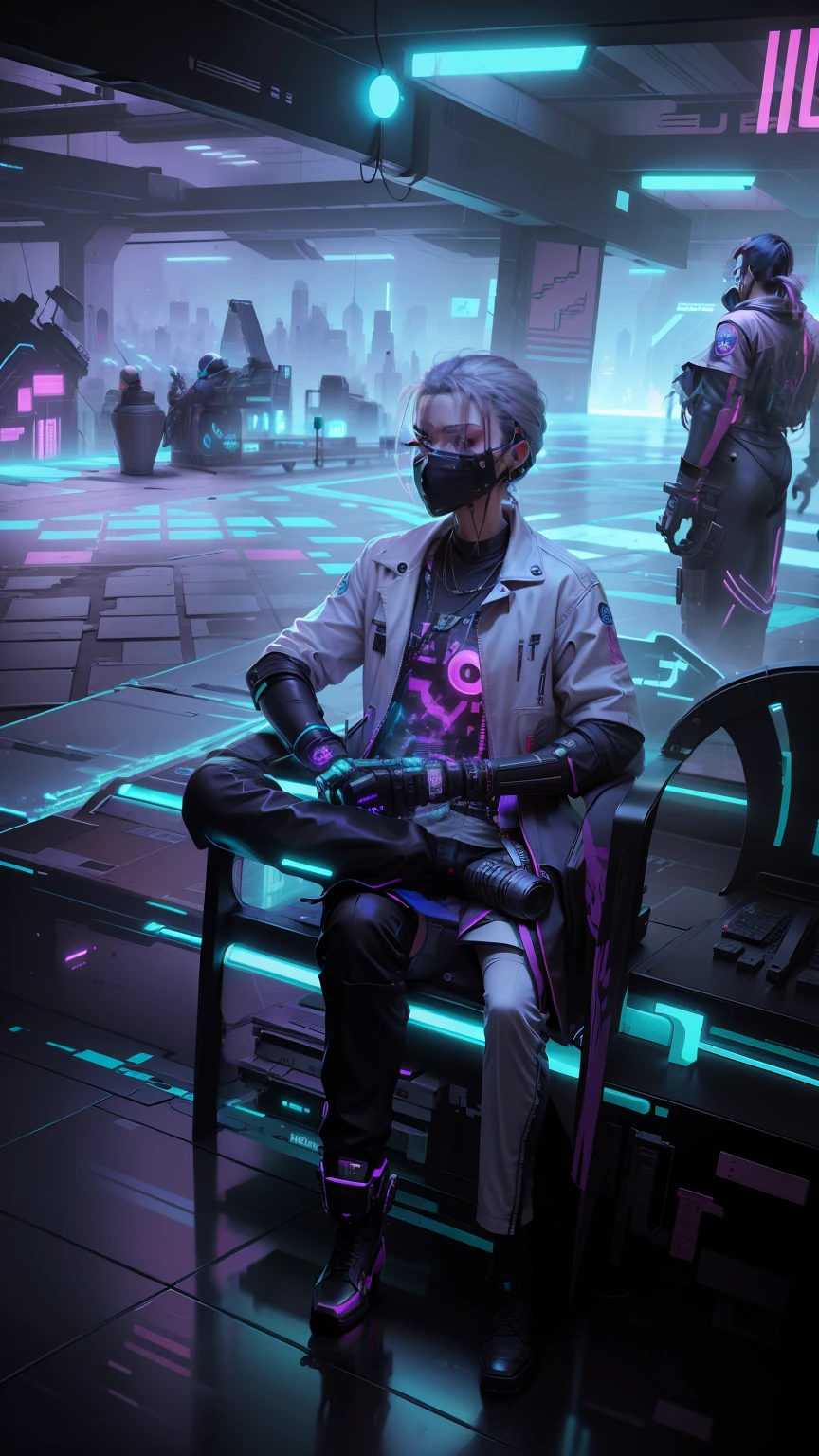 change background cyberpunk