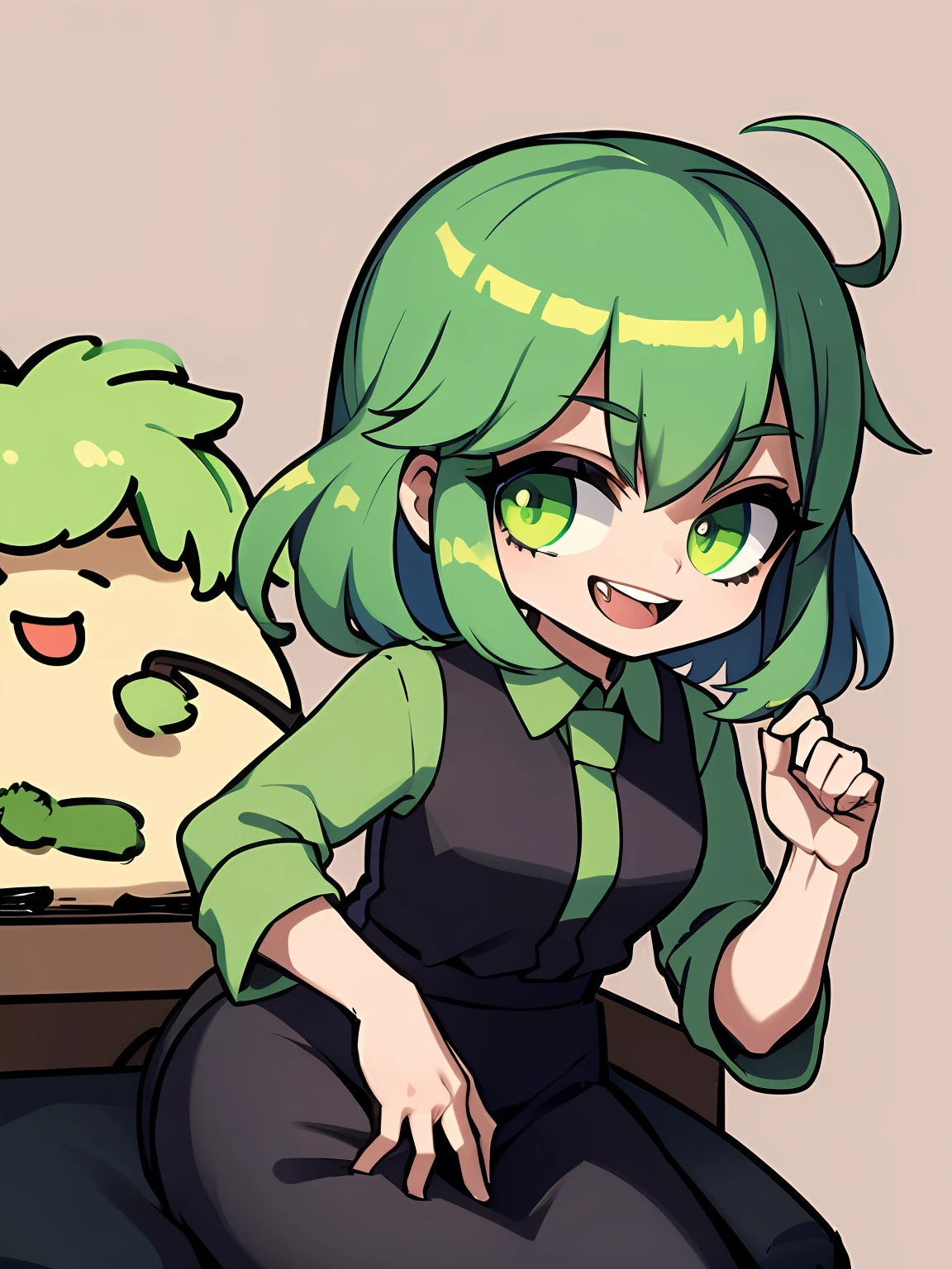 ssmile、Teeth and tongue