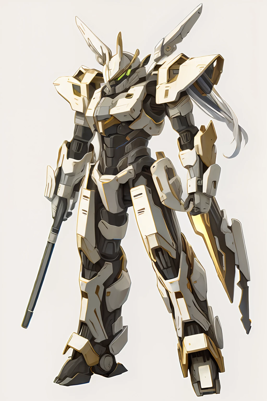 mecha simple background,white background