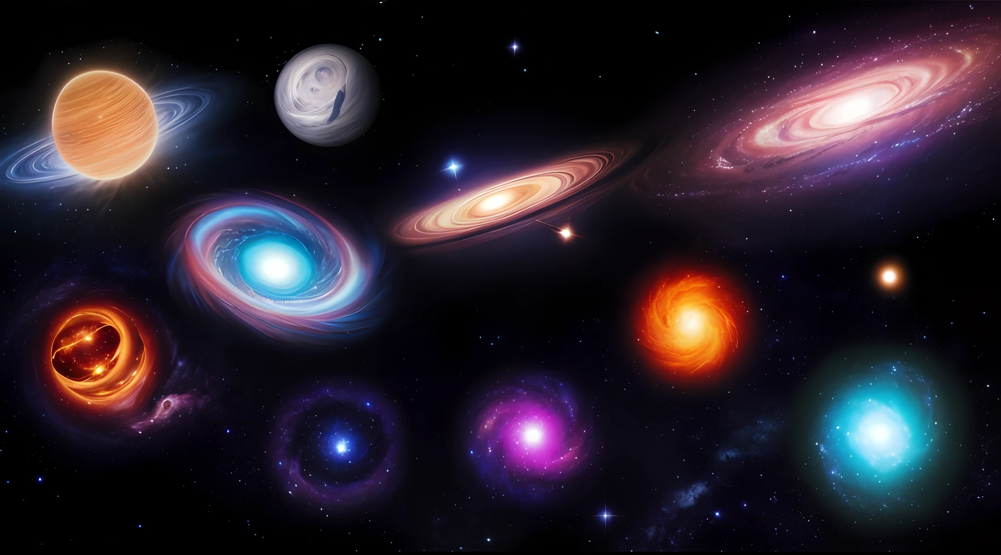 masterpiece、top-quality、hightquality、Highly detailed CG Unity 8k wallpapers、depth of fields、HDR、Photorealsitic、ighly detailed、Convoluted、High Details、kosmos、kosmos、intergalactic、stele、planetes、astronault、kosmos、Um ser celestial、nebulas、black hole、cosmic ray、supernova、Deep space、Um ser celestial
