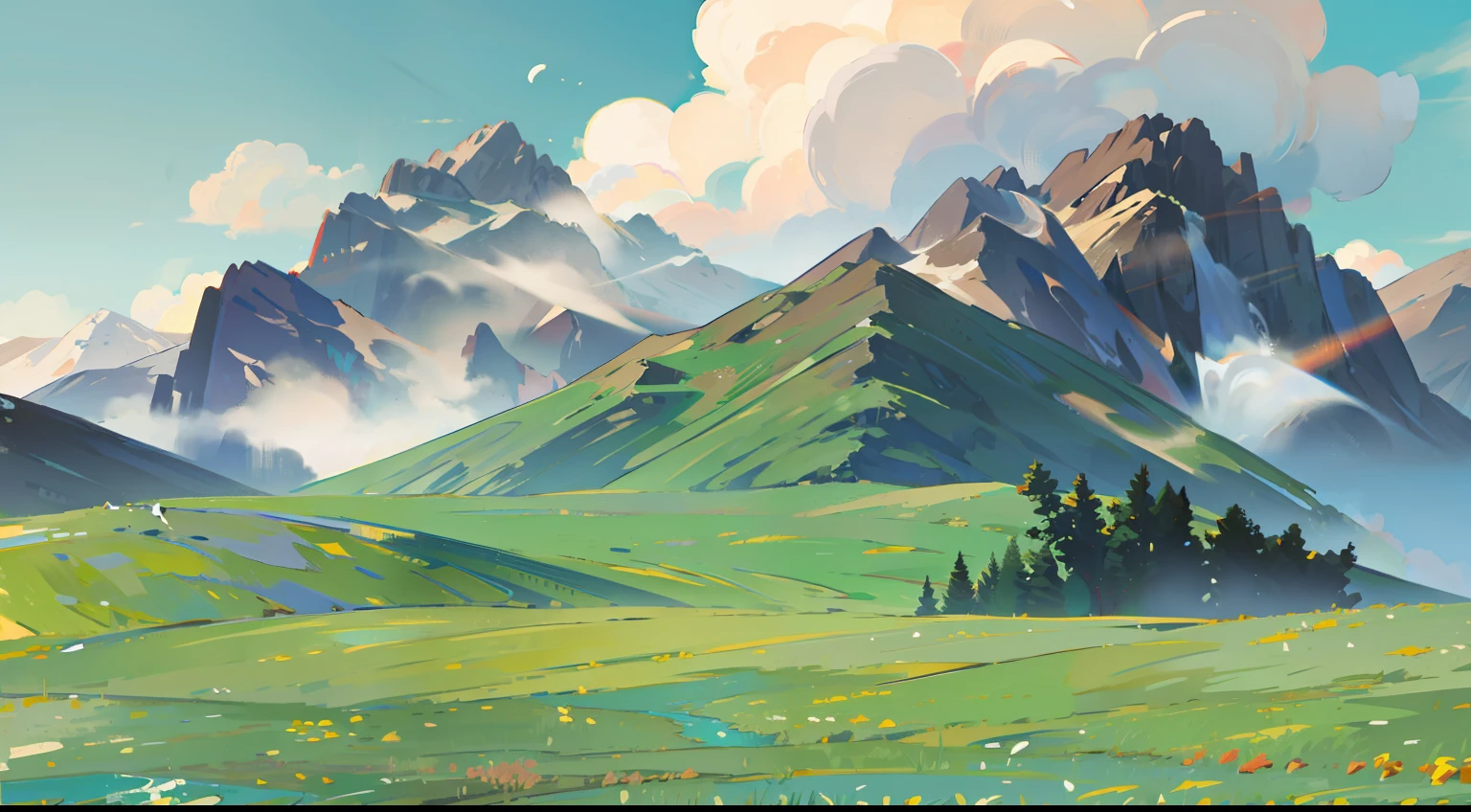 Summer scene
