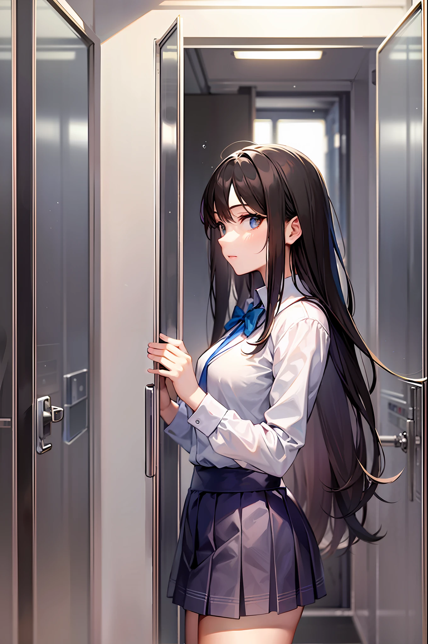 realisticlying,female high-school student,mini-skirts,