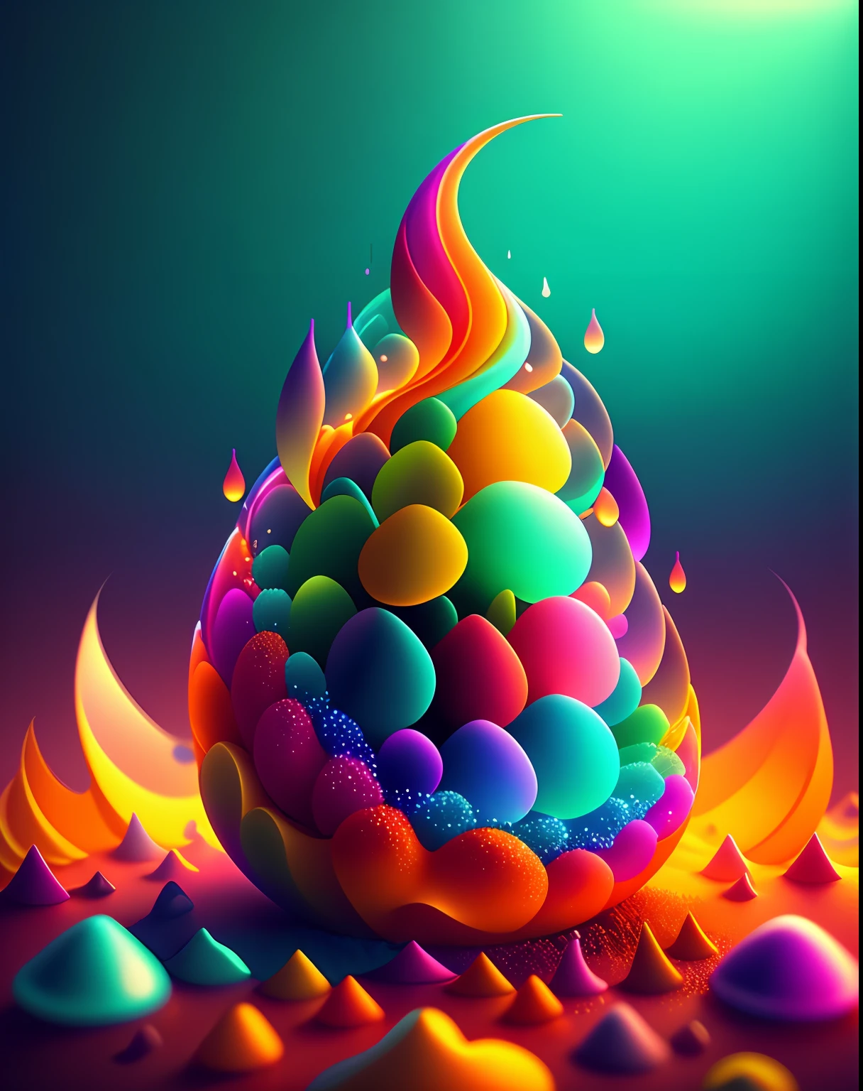 Alberto Severo art, (una hermosa tierra llena de lava incandescente), muchas salpicaduras y gotas muticolores, intrincada, obra maestra, experta, Incredibly detailed, compositing, encuadre, centrada, simetry, pintada, intrincada, volumetric illumination, hermosa, rica obra maestra de colores profundos, foco nítido, ultra detallado, Super renderizado en octanaje renderizado, Renderizado en Cinema 4D, Renderizado en Cinema4D, creado en octane render, Render de octanaje colorido, renderizado en renderizado de octano, global ilumination. VFX, Renderizado en octanaje renderizado 32K, Renderizado en Cinema 4 D Octane, Incredible octane rendering, Realistic octane rendering Close-up fantasy with water magic, movimiento, salpicaduras, gotas, (Vista de primer plano ) , cinematography lighting, efecto de salpicaduras multicolores, gotas multicolores, Alberto Seveso Arte, , ultra-high def, no borroso, Texturas, 3d, cinematic landscape