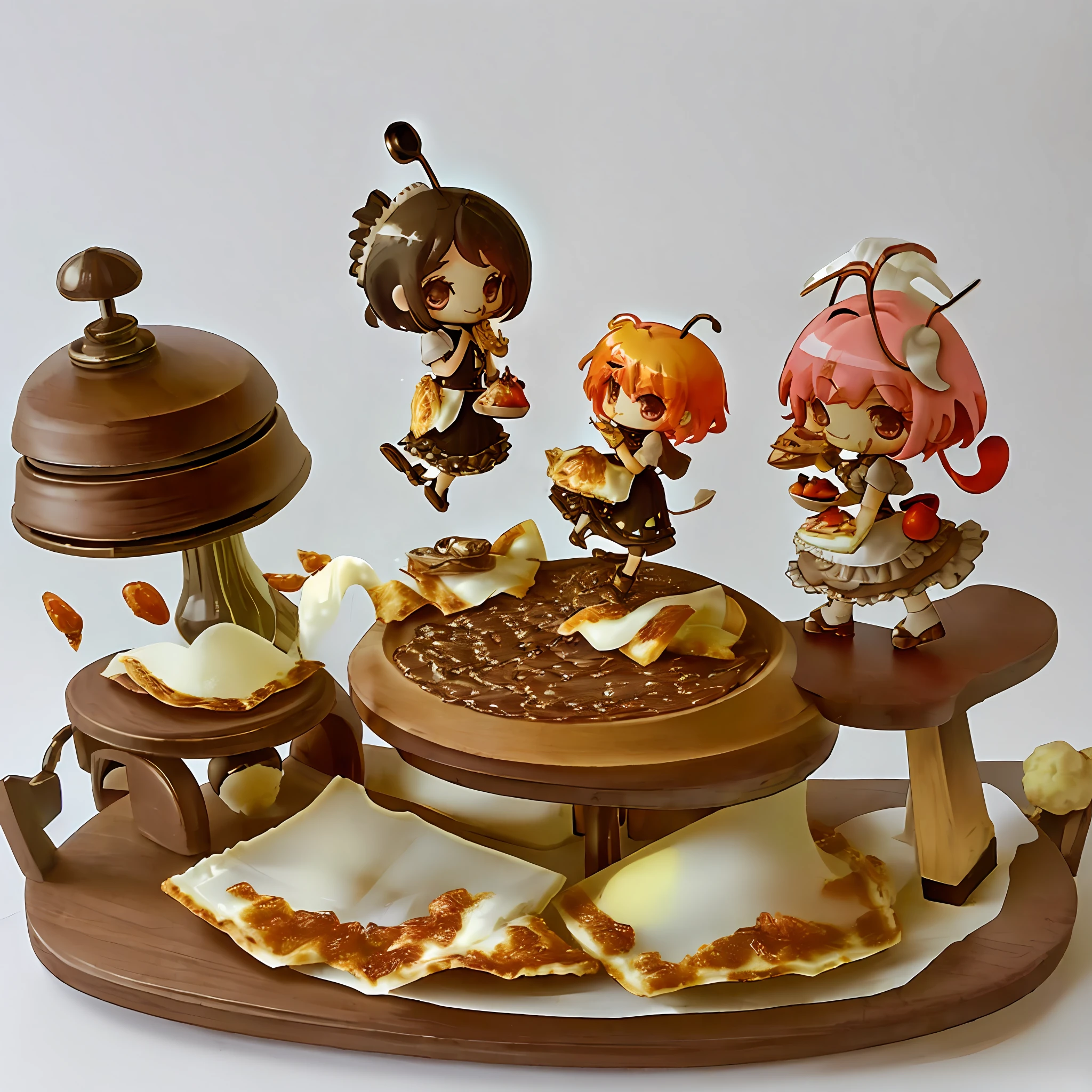 [(white background:1.4)::5],(chibi:1.3),bottle bottom,lampstand,pedestal,platform,(fine food:1.8)