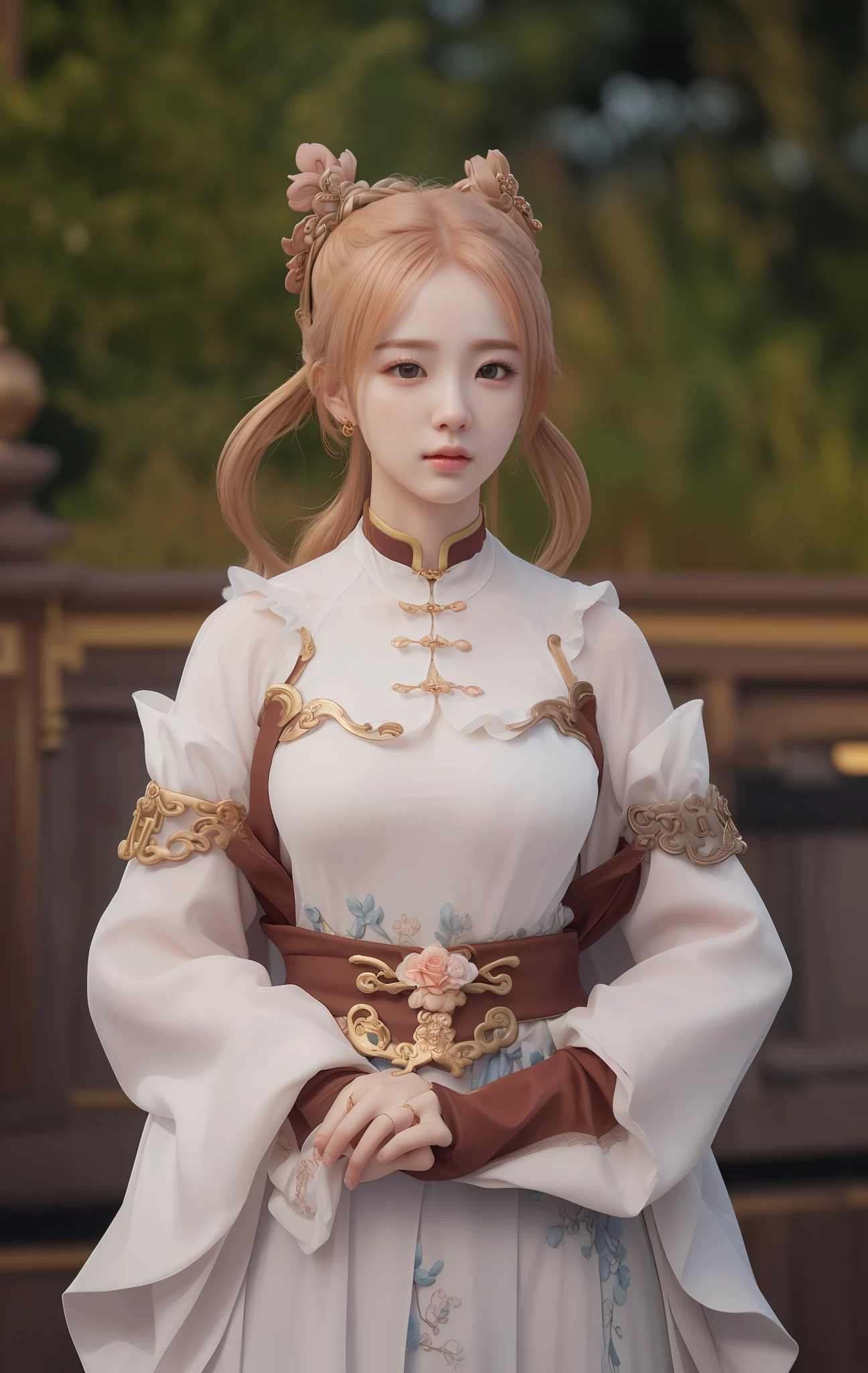 Masterpiece, Best Quality, Extremely Detailed 8k, Ultra HD, Ultra-detailed, Highly Detailed, Ultra High Realistic, Ultra-realistic, Hyperrealistic, Hyperrealism, (1girl:1.5), (Solo:1.5), (Beautiful Rosy Zhao:1.5), (Beautiful Cute European:1.7), Anatomically Correct, (Detailed Realistic Skin Texture), (Realistic Big Breasts), Slender Abs, (Closed Mouth:1.3), Nsfw, Dynamic Pose,