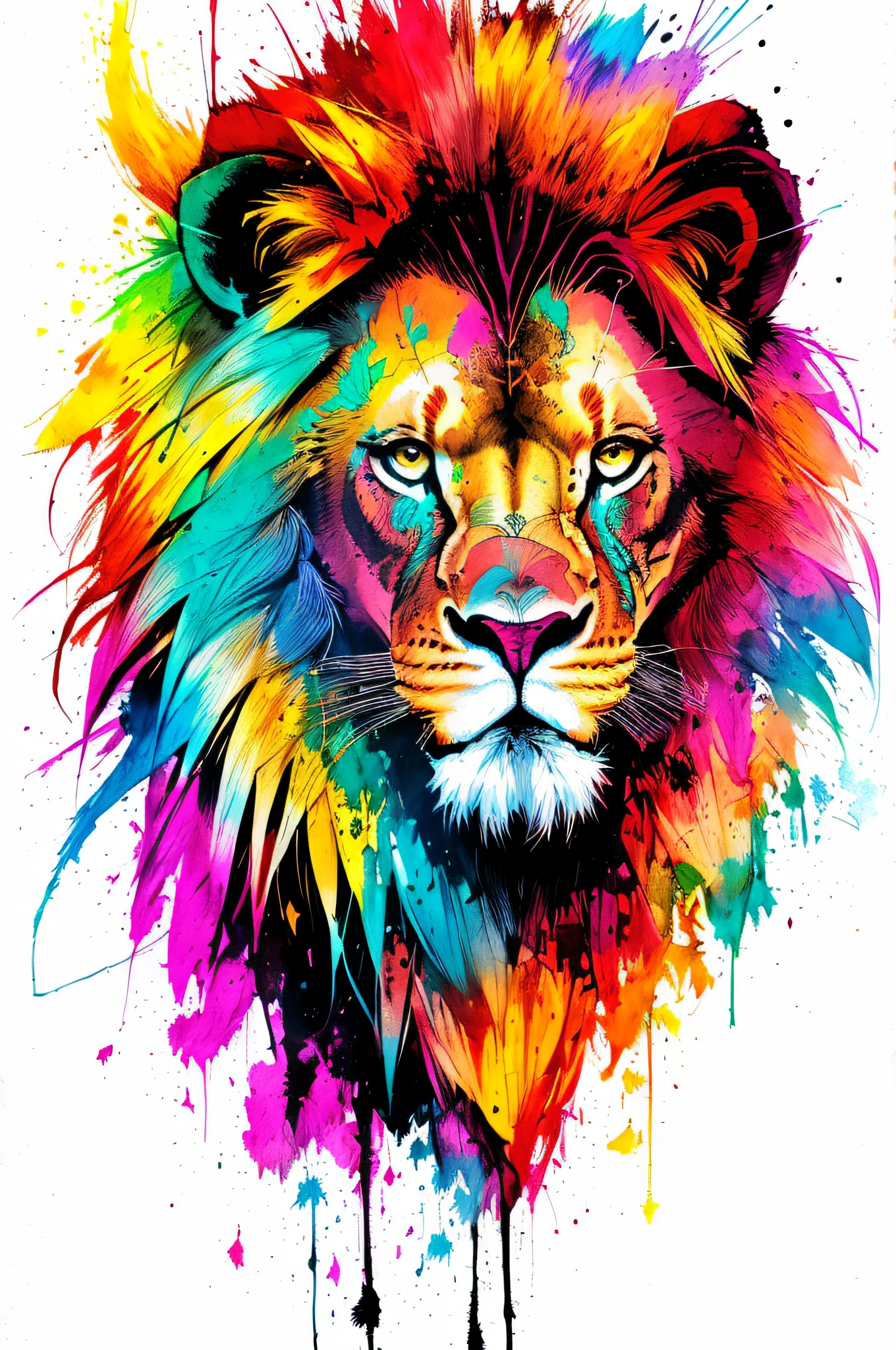 lion warrior strong, centrada, visual chave, intrincado, altamente detalhado, breathtaking beauty, lineart preciso, vibrante, Comprehensive cinematic, Carne Griffiths, Conrad Roset, (o retrato mais bonito do mundo:1.5)