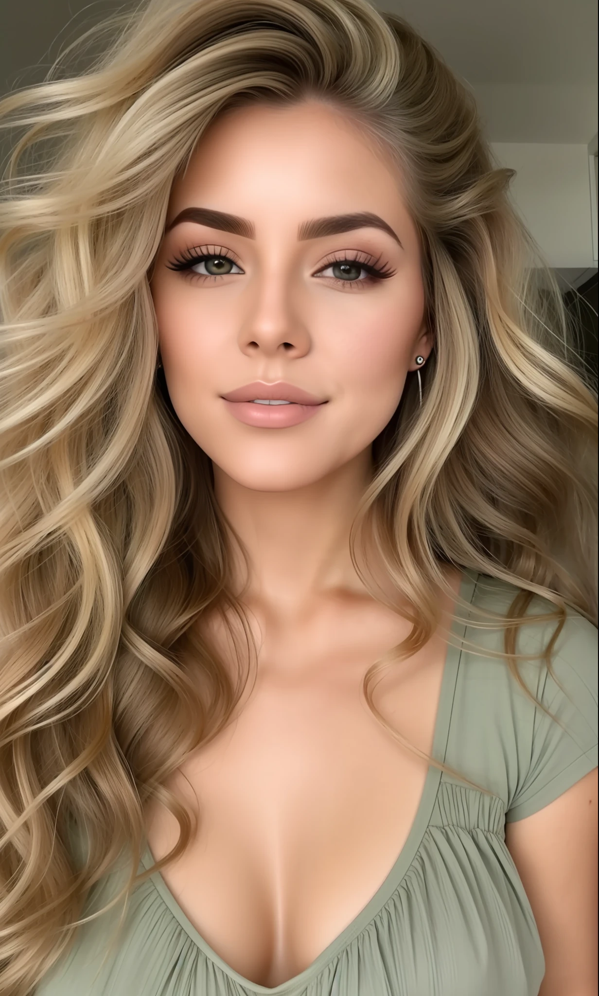 um close up de uma mulher com longos cabelos cacheados usando um vestido verde, pale skin curly blond hair, cabelos loiros cacheados | d & d, cabelos loiros sujos e encaracolados, cabelos loiros cacheados, loiro encaracolado, cabelos loiros cacheados, cabelos loiros cacheados, cabelos loiros muito cacheados, longos cabelos loiros e cacheados, cabelos loiros cacheados, longos cabelos loiros cacheados e fofos