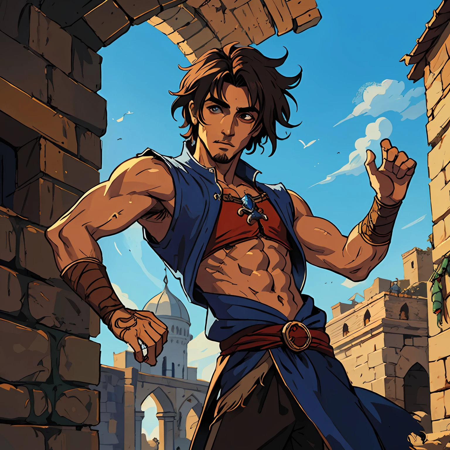 prince of persia personagem ilustração art medieval game art rpg art medieval