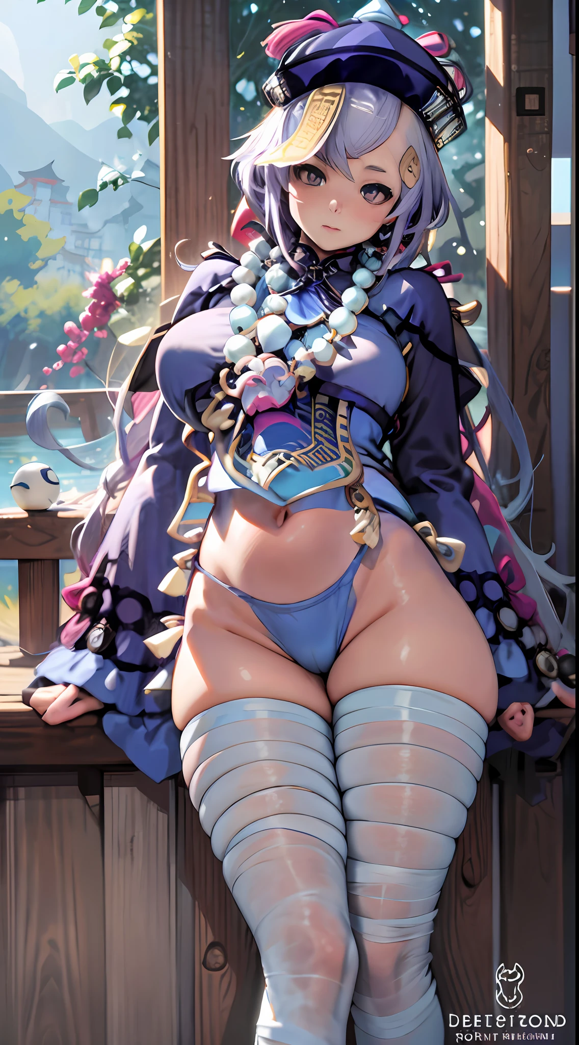(NSTDA.:1.2), (10, beste-Qualit, master-piece: 1.4), ultra-high resolution, (lifelike, photorealistic portrait: 1.48), 25 years old, Cute Girl, Famous Japanese actors, gigantic breasts, Blue Eyes, Head tilt, cowboy shot, from the front,My favorite cat ears, looking at the audience, expressionless, Beautiful lake, Zeiss 150mm F/ 2.8 Hasselblad, In Japanese shrines, Whole body, foot, Ultra-Wide Angle
