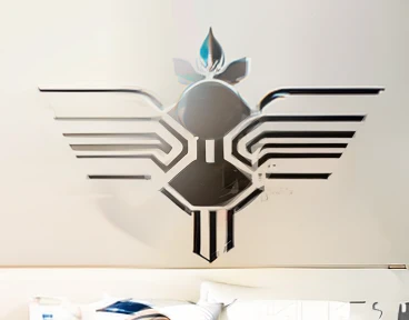 logotipo de abelha simples e minimalista
