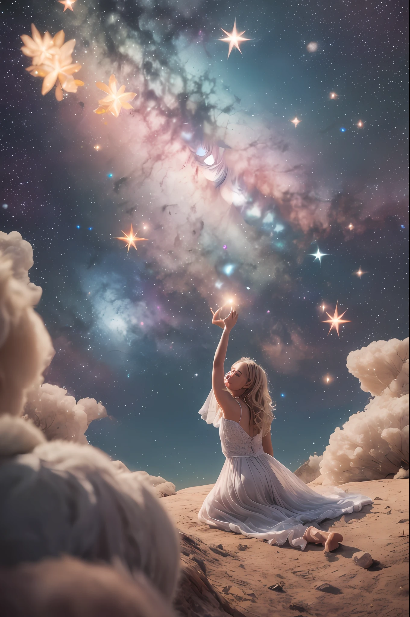 Twinkle, twinkle, little star
How I wonder what you are
Up above the world so high
Like a diamond in the sky