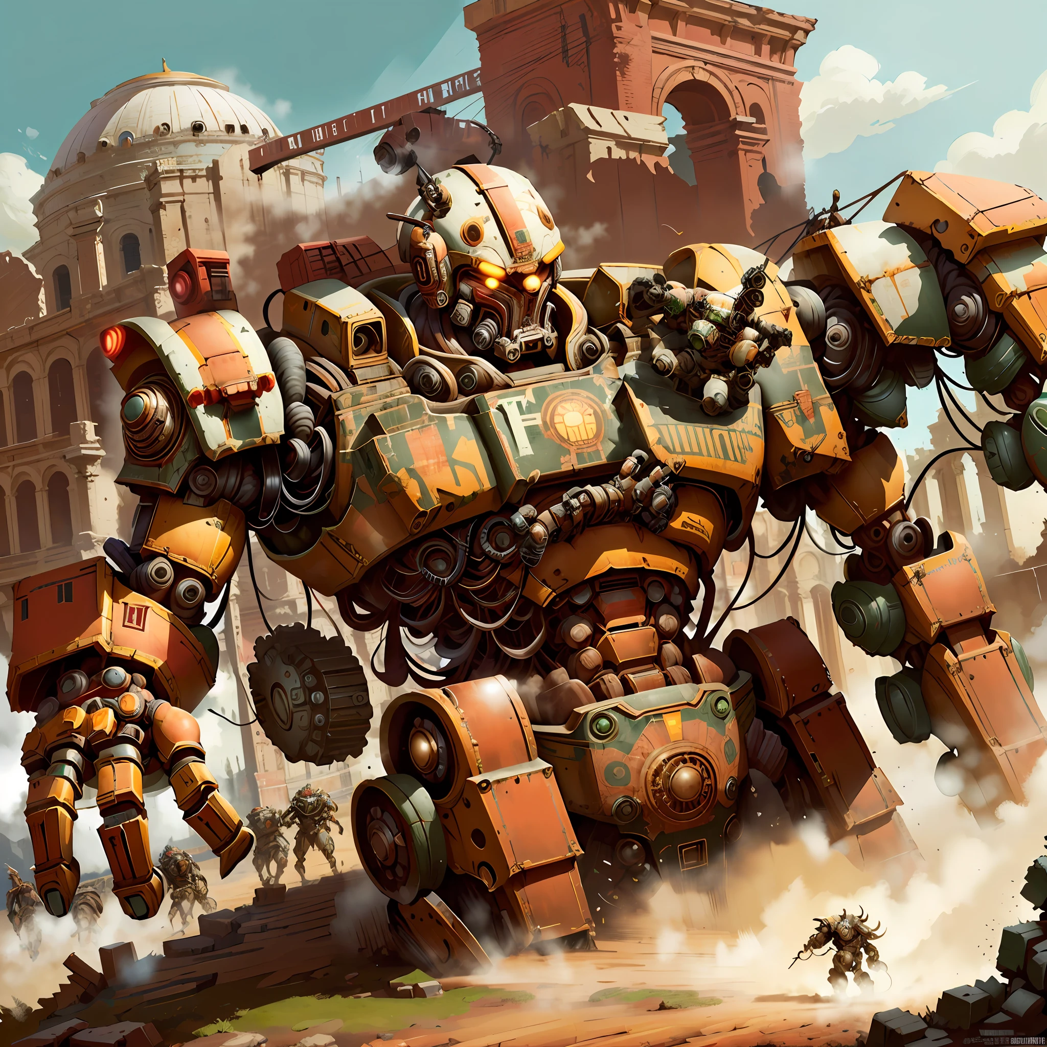 RomaPunkAI 
battle mech