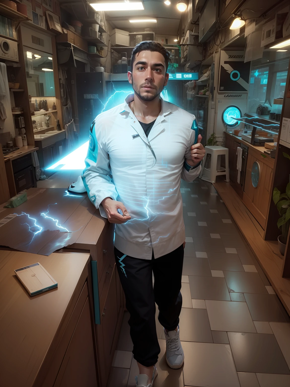 Change background lightning air jardan shoes