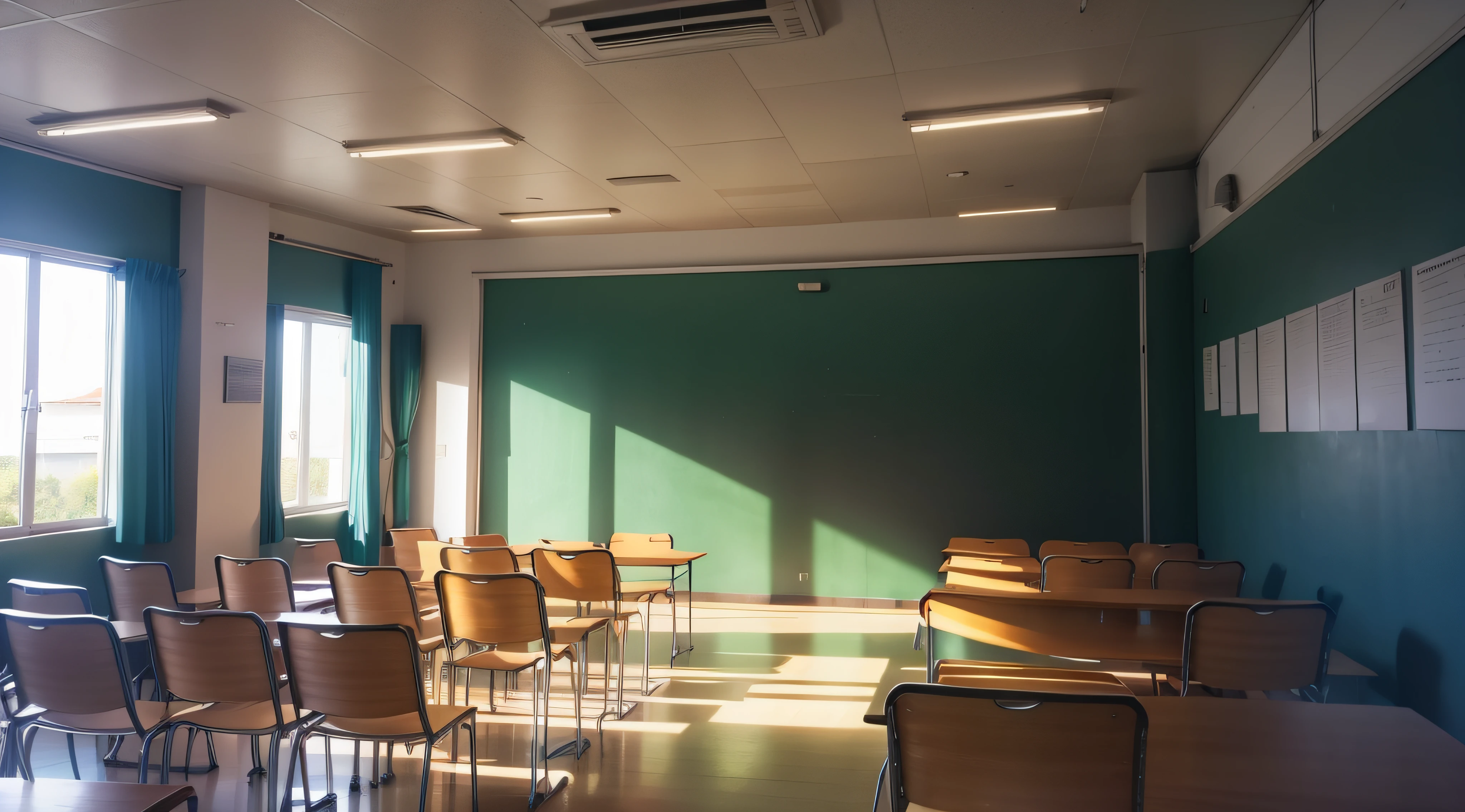FUNDO DE UM SALA DE AULA