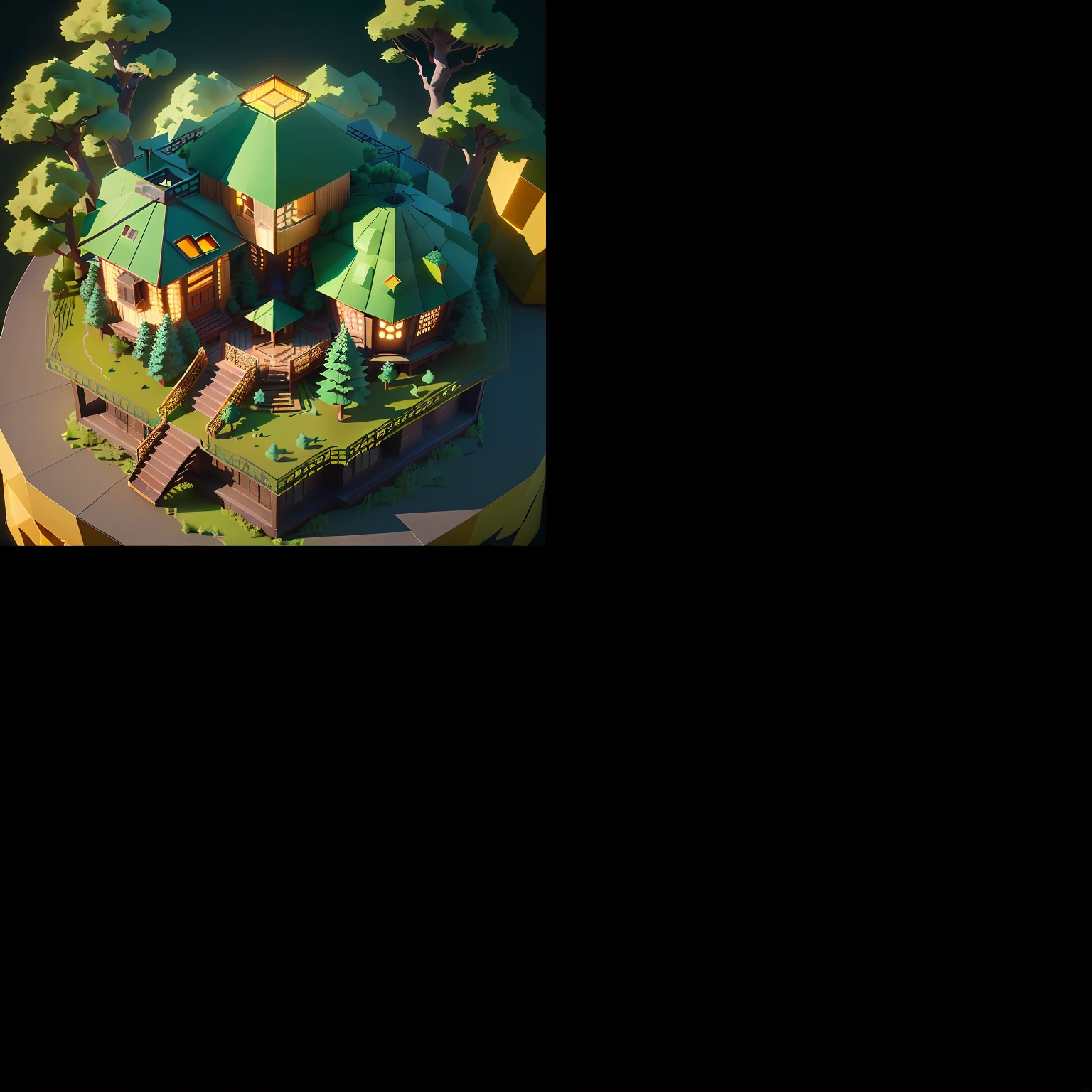 Safari animals in 3d style and cute.
Clean e com toque de folhagens