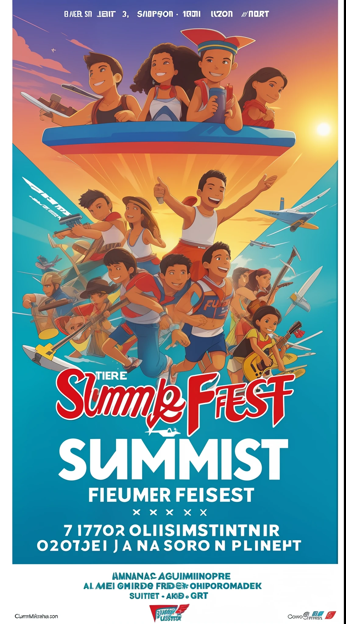 Flyer de summerfest