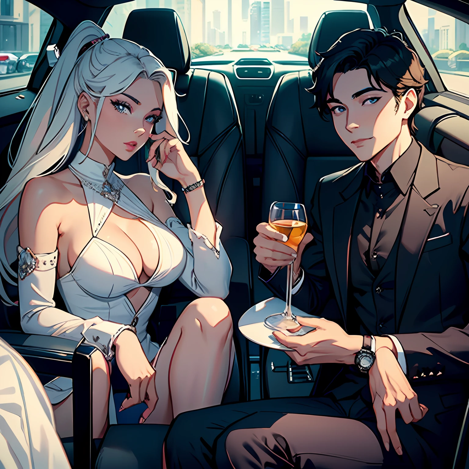 luxury lifestyle, expensive car, lavish mansion, desire for financial stability, looking for a successful and prosperous partner