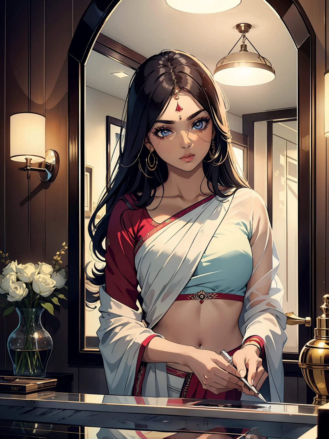 Apply kajal to my eyes and let me see my reflection in the debits of every beautiful woman's bank account.