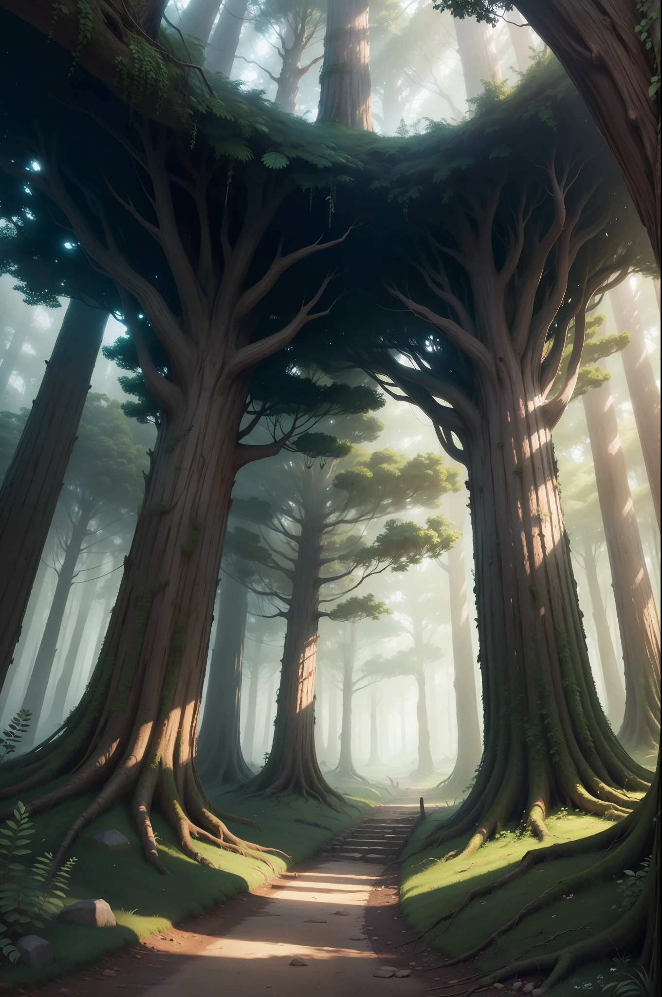 There was a dense and mysterious forest in the heart of an ancient kingdom