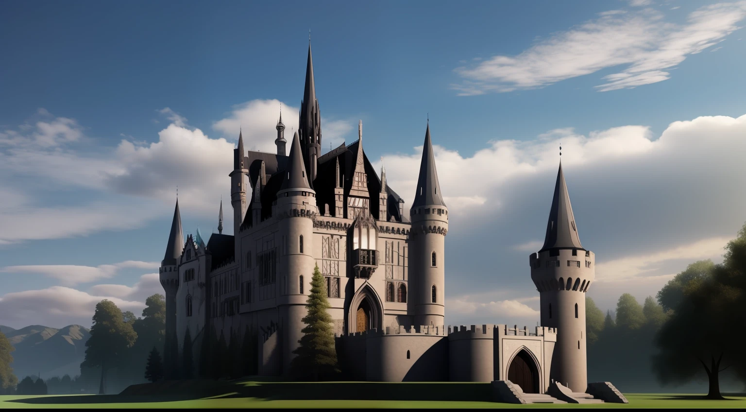 Gothic castle