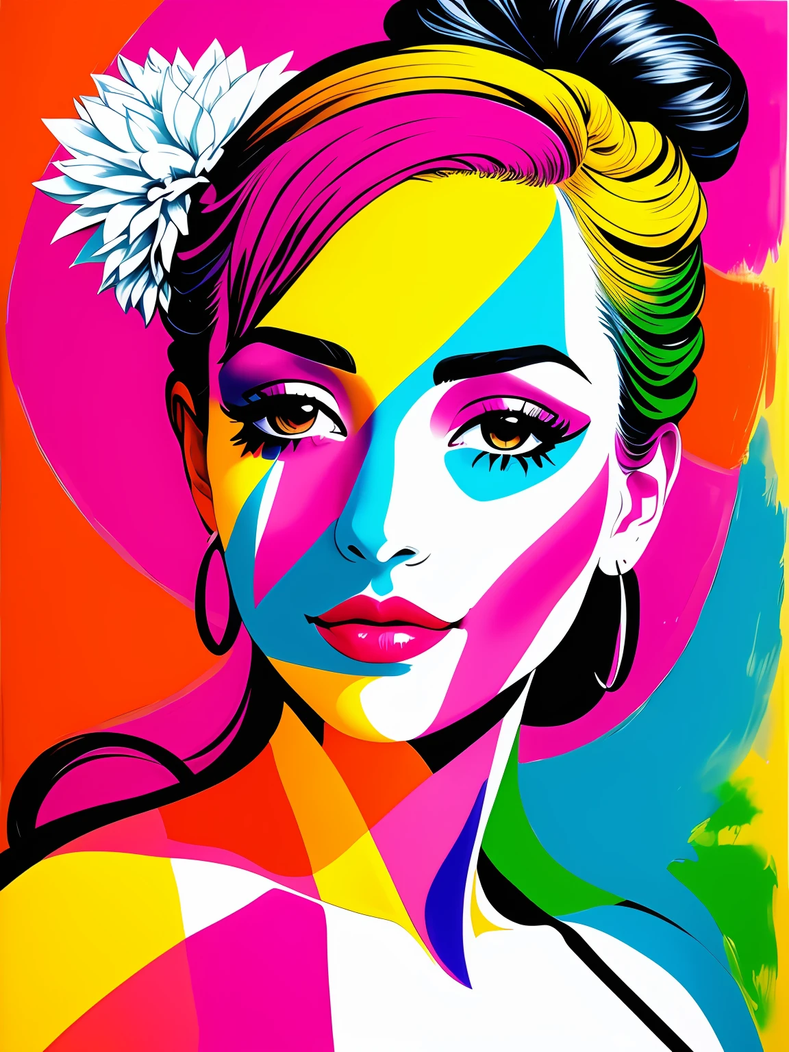 "Imagine uma obra de arte retratando um suculento, Colorful peach, Bright as a rainbow. ((O pessego fruta )) The central point of the composition), com suas formas e contornos suaves, convidando os espectadores a apreciarem sua beleza. The color palette is vibrant and lush, with rich and vivid tones that blend harmoniously on the surface of the peach). Amarelosintensos, laranjas brilhantes, amarelos dourados, verdes exuberantes, azuis profundos e roxos encantadores criam uma sinfonia de cores que envolvem a fruta. Small details of light and shadow add depth and realism to the image,acolchoamento Eduardo kobra,Making the peach look almost palpable. Through this artistic representation, The peach becomes a symbol of vitality, frescor e alegria, cativando os espectadores e convidando-os a saborear sua beleza colorida." ,Romero Brito e Eduardo kobra ,32k,detalhes