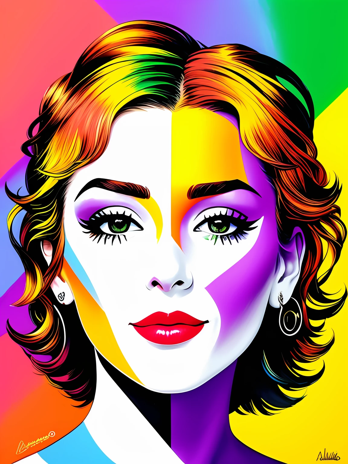 "Imagine uma obra de arte retratando um suculento, Colorful peach, Bright as a rainbow. ((O pessego fruta )) The central point of the composition), com suas formas e contornos suaves, convidando os espectadores a apreciarem sua beleza. The color palette is vibrant and lush, with rich and vivid tones that blend harmoniously on the surface of the peach). Amarelosintensos, laranjas brilhantes, amarelos dourados, verdes exuberantes, azuis profundos e roxos encantadores criam uma sinfonia de cores que envolvem a fruta. Small details of light and shadow add depth and realism to the image,acolchoamento Eduardo kobra,Making the peach look almost palpable. Through this artistic representation, The peach becomes a symbol of vitality, frescor e alegria, cativando os espectadores e convidando-os a saborear sua beleza colorida." ,Romero Brito e Eduardo kobra ,32k,detalhes