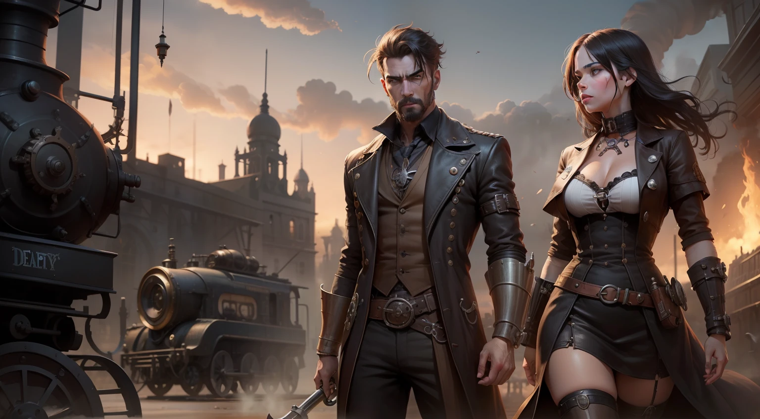 Deadly Machine, steampunc