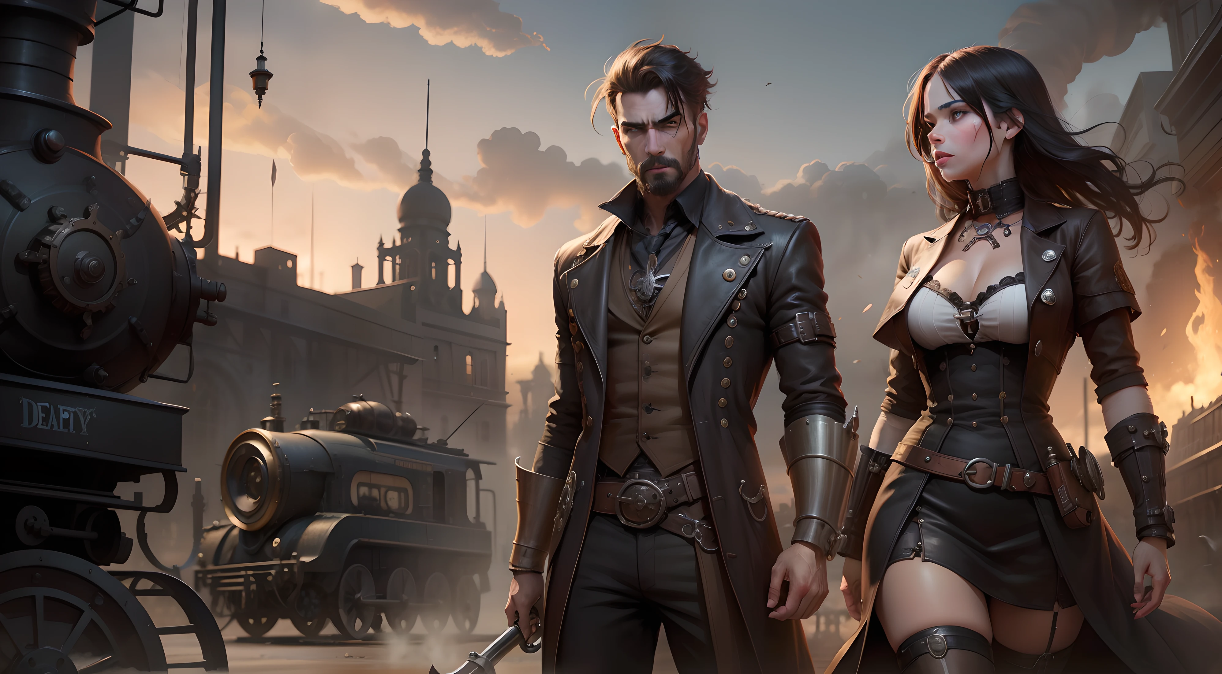 Deadly Machine, steampunc