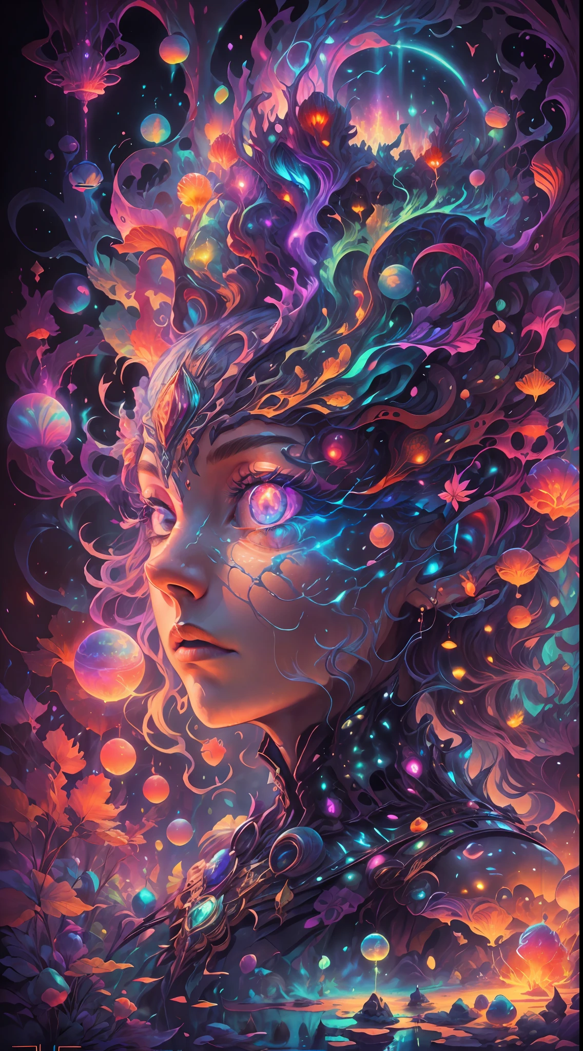 Thrilling dreams, ultra-realistic realism, abstracted, psychedelia, tmasterpiece,PsyAI, (tmasterpiece,best qualtiy:1.2),illustration,8k wallpaper,Dazzle,(Portals:1.1),(Otherworldly creatures:1.2),(magic energy:1.1),(floating debris:1.05),(glowing third eye:1.1), (strong lights:1.05), (illumination:1.05), (fantasy:1.15), (hyper realisitc:1.1), (mistic:1.05), (intriguing:1.05), (Ethereal:1.08), (mistic:1.1), (cosmic:1.05), (interdimensional:1.1), (unearthly:1.05), (spellbinding:1.1), (Unforgettable:1.05), (Fantasy art: 1.1),(number art:1.05),(magic realism:1.08),(Epic:1.1),(concept-art:1.05),(highly detailed:1.1),(cinematic ligh:1.05),(ultra-realistic realism:1.05),(mistic:1.05),(astounding:1.1),(andrey surnov:1.05),(mind bending:1.1),(big breasts enchanting:1.05),(Unbelievable:1.05),(otherworldly landscapes:1.1),(breath-taking:1.05 ), (incredulous:1.05), (portal opening:1.05)