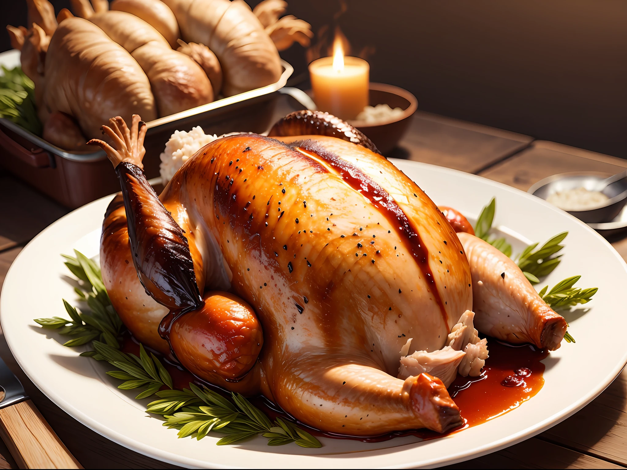 Roasted turkey --auto