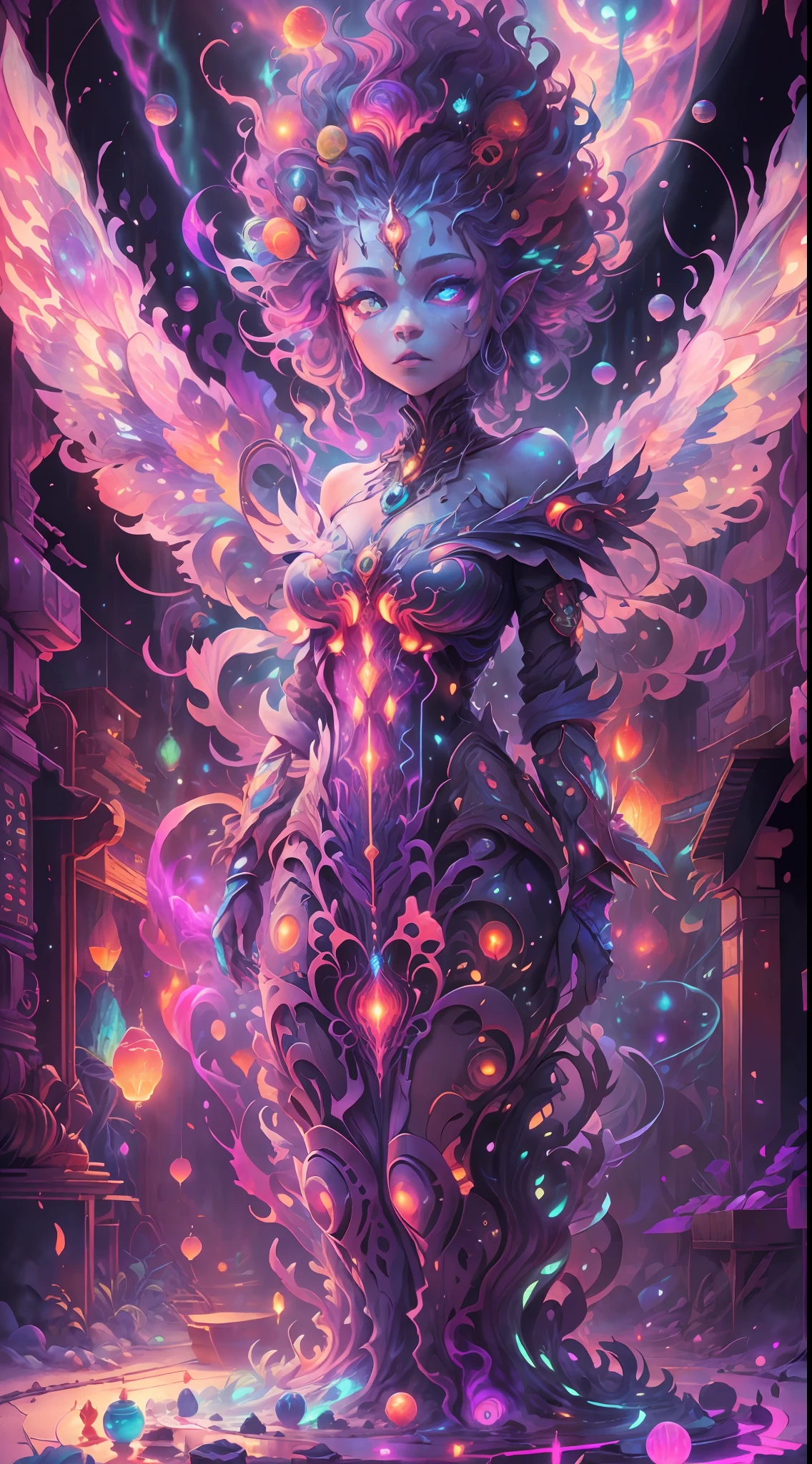 Thrilling dreams, ultra-realistic realism, abstracted, psychedelia, tmasterpiece,PsyAI, (tmasterpiece,best qualtiy:1.2),illustration,8k wallpaper,Dazzle,(Portals:1.1),(Otherworldly creatures:1.2),(magic energy:1.1),(floating debris:1.05),(glowing third eye:1.1), (strong lights:1.05), (illumination:1.05), (fantasy:1.15), (hyper realisitc:1.1), (mistic:1.05), (intriguing:1.05), (Ethereal:1.08), (mistic:1.1), (cosmic:1.05), (interdimensional:1.1), (unearthly:1.05), (spellbinding:1.1), (Unforgettable:1.05), (Fantasy art: 1.1),(number art:1.05),(magic realism:1.08),(Epic:1.1),(concept-art:1.05),(highly detailed:1.1),(cinematic ligh:1.05),(ultra-realistic realism:1.05),(mistic:1.05),(astounding:1.1),(andrey surnov:1.05),(mind bending:1.1),(big breasts enchanting:1.05),(Unbelievable:1.05),(otherworldly landscapes:1.1),(breath-taking:1.05 ), (incredulous:1.05), (portal opening:1.05)