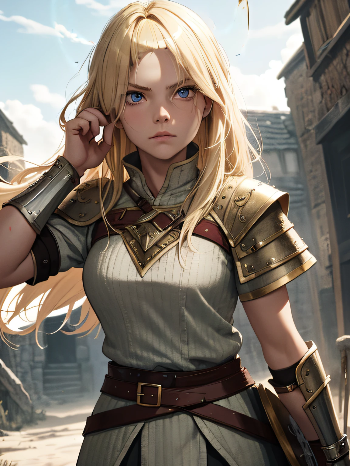 blond hairbl